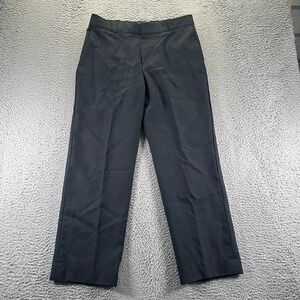 Flying Cross Fechheimer Pant Women 14 Black Polyester Dress Straight Leg Uniform